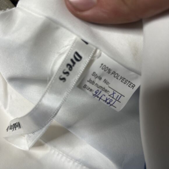 Bridesmaid Dress Wedding Dress Size 9.5x8 Size Large - Picture 8 of 8